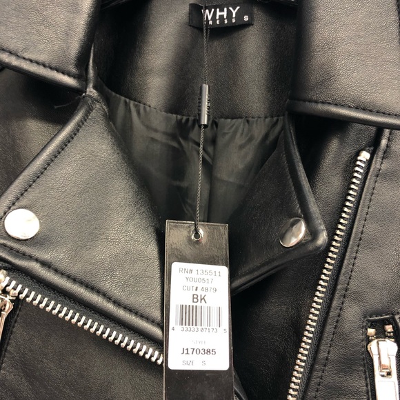 Peplum Moto jacket - Picture 5 of 7